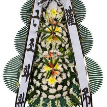 플라워피아 축하 근조 개업 화환 3단 4단 결혼식 장례식 조화 전시회 기념식