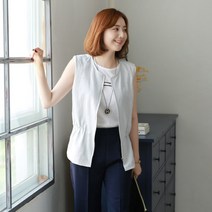 웬디즈갤러리 린넨 스트링 베스트 JVT002