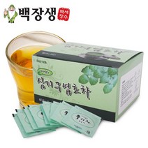 (주)백장생 삼지구엽초차 60티백 삼지구엽초, 84g, 2box, 2개