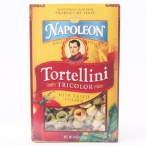나폴레옹 토르텔리니 트라이컬러 치즈 필링, 227g, 1개