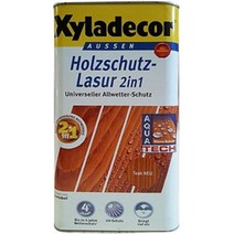 씨라데코 외부용 목재 방부제2.5L 오일스테인 방부목페인트 바니쉬 목재방부제 목재보호도료 목재보존재 방충도료 XYLADECOR, 215 호두나무색