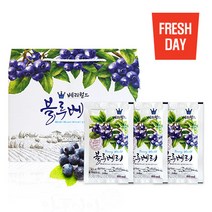 고창 베리월드 블루베리 원액 파우치, 30봉, 80ml