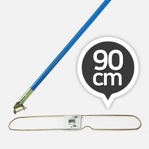 JSS&D 기름걸레 날개 90cm+자루 강당걸레 밀대, 1개