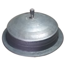전통 무쇠가마솥 전솥, 길들인 솥, 45cm, 1개