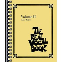 The Real Vocal Book: Low Voice 페이퍼북 volume 2, Hal Leonard Corp