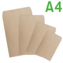 스쿨펀 A4-서류봉투(100매) 각대봉투, 100개입, A4