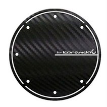 브릭스 코란도스포츠 카본 주유구 데칼 스티커 주유캡 차량 악세사리 용품, 헤어라인실버무광