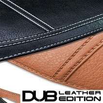DUB 가죽 대쉬보드커버 튜닝용품, 검정-블랙스티치, 스포티지R QL(15.8~)(스피커유)