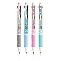 [자바] 제트3볼 0.7mm 3색볼펜 유성펜 1개입, $TKG_제트3볼 0.7mm - 민트바디