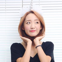 유니콘 뿔 머리띠, 단품, 1개