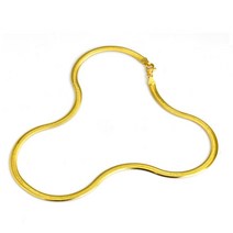 나라주얼리 14k 18k정품 5mm스네이크 목걸이 넥스터체인 선물용