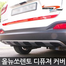 레이스텍 올뉴쏘렌토 디퓨져 커버 가니쉬, 카본블랙