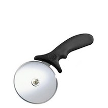 [AM 블랙 피자커터 10.2cm(PPC-4)]/해물파전/부침개/원형칼/도우/컷팅/조각/