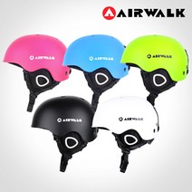 에어워크 스키헬멧 스노우보드헬멧 솔리드, 블랙