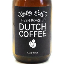 핸드메이드 더치 감사 스티커, B-110(더치커피 스티커 100개)