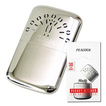 피코크 정품 손난로 자이언트 30시간지속 오일손난로 핸드워머, 1개