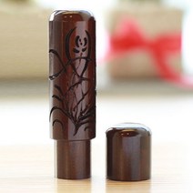 도장마트 고급벽조목 인감도장, 난초