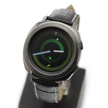 알버트 SM-R600 기어스포츠 A06 블랙악어무늬(W) 소가죽밴드, 1개