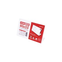 조이사인 쇼케이스 아크릴꽂이 가격표꽂이 POP꽂이 매장/진열용품, [7709] 쇼케이스 단면 (90x55), 1개입