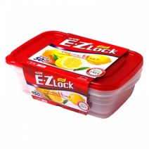 락앤락 HLE6804 뉴이지락 간편용기 직사각 2.7L*2p, 1, 1개