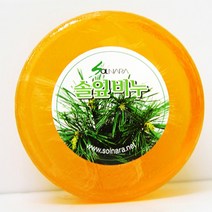 솔나라 솔잎비누 천연비누 지성피부 FDA승인 제품 여드름 제거, 120g, 1개