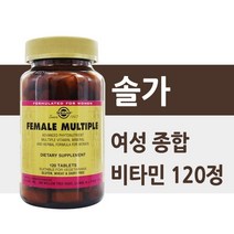 솔가 종합비타민 여성 멀티 종합 비타민, 1개, 120t