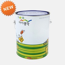 [삼화페인트] 아이생각 수성내부프로 친환경페인트 - 4L 무광, 0024B