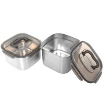 탑앤탑 스텐 2종 핸디형 밀폐용기, 1개, 4700ml