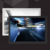 포토라이트 40X60 LED광고판, 블랙