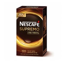 네스카페 수프리모 아메리카노, 1.1g, 1.1개, 100개