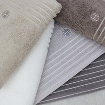 [송월타월] 호텔컬렉션 필라라인 190g, 연회색, 1매