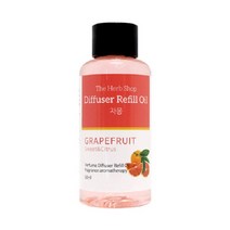 더허브샵 차량용 디퓨저 리필오일 50ml, 1개, 자몽