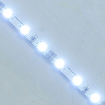 LED바 30구 3컷팅 9000K 쿨화이트 12V 엘이디조명 간접조명, 선택5-1_비방수RGB30구3컷팅_RED