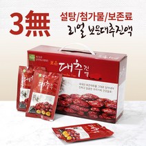 산지직송 충북 보은 대추진액 GAP인증 대추, 30팩, 110ml