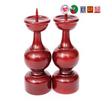 [남도공예] 제기세트 낱개구매 목기제기, 1, 07_촛대