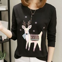 베러댓걸 6686 - 아기꽃사슴 긴팔티