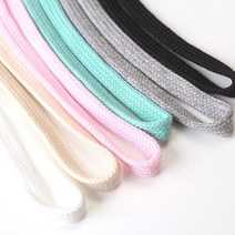 납작스트링면끈(4마), 블랙
