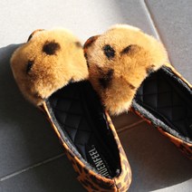 슈앤필 여성 털 안감 플랫 구두 털신 단화 부츠 방한화 로퍼 802