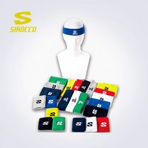 100% US COTTON SIROCCO 밴드아대, 숏_손목_2입(검정)