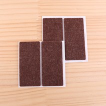 DH쇼핑 소음방지패드 펠트 사각 3호 38x79mm, 4개입