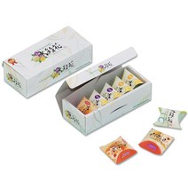 수채화 꽃피는차 7호 선물세트, 1set, 꽃차구성