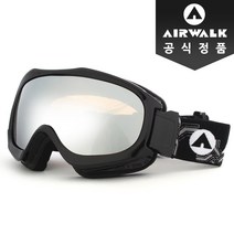 에어워크 성인용 고글 AW-2400S, 블랙실버