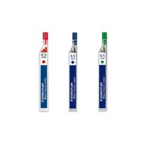 스테들러 254 컬러 샤프심 0.5mm 녹색(12개입), 1개