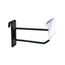 메쉬망 이중후크 블랙/가격표시기/망후크/철망 부속, 150mm