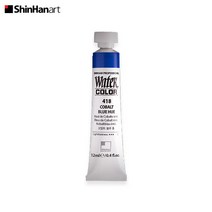신한 전문가 수채화 물감 12ml 낱색, $DEM_412 VERMILION HUE