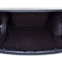 벤츠 마이바흐 S클래스 (S560 S650) 전용 고급자수 풀커버 트렁크매트, 벤츠 마이바흐 블랙레드