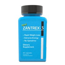 Zantrex-3 베이직 리서치 잔트렉스 블루 60캡슐 2병