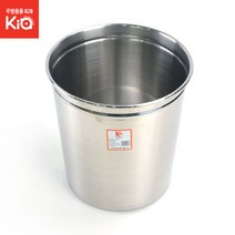 킹센스 스텐깡통오픈휴지통, 스텐깡통오픈휴지통-중