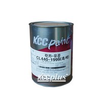 KCC 락카페인트 CL440 1L 목재 및 철재 겸용 상도 속건페인트 유광 무광, 녹색(유광)