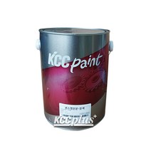 KCC 센스멜은분 은색 1L 4L 유광 에나멜페인트 철재 마감용 도료 녹방지, 센스멜은분-은색 4L
